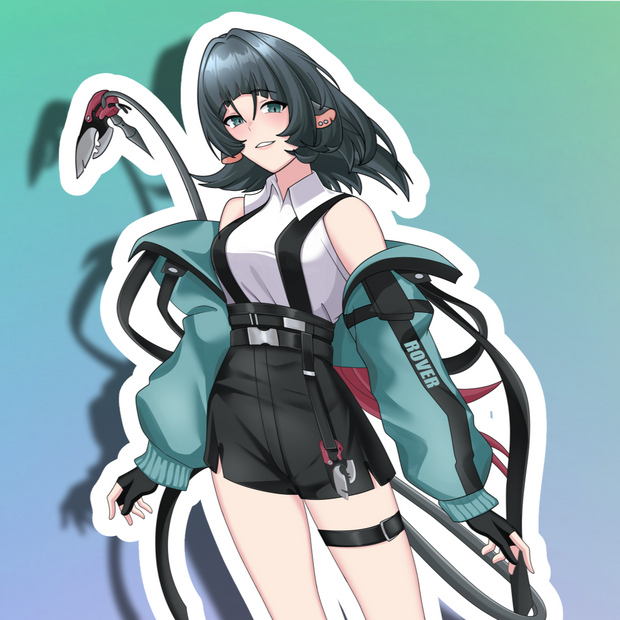 Jane Doe SE Full Body Kiss-Cut Vinyl Decal