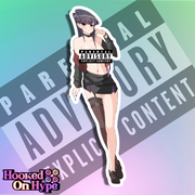 Komi SE NSFW Full Body Kiss-Cut Vinyl Decal