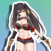 Kurumi Race Queen Full Body Kiss-Cut Vinyl Decal