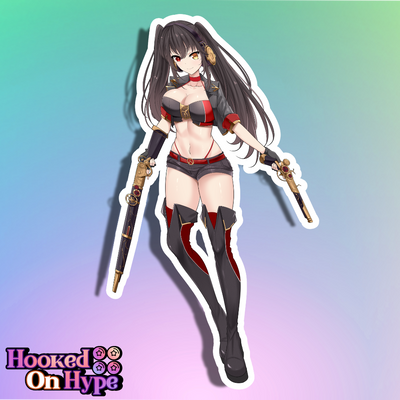 Kurumi Race Queen Full Body Kiss-Cut Vinyl Decal