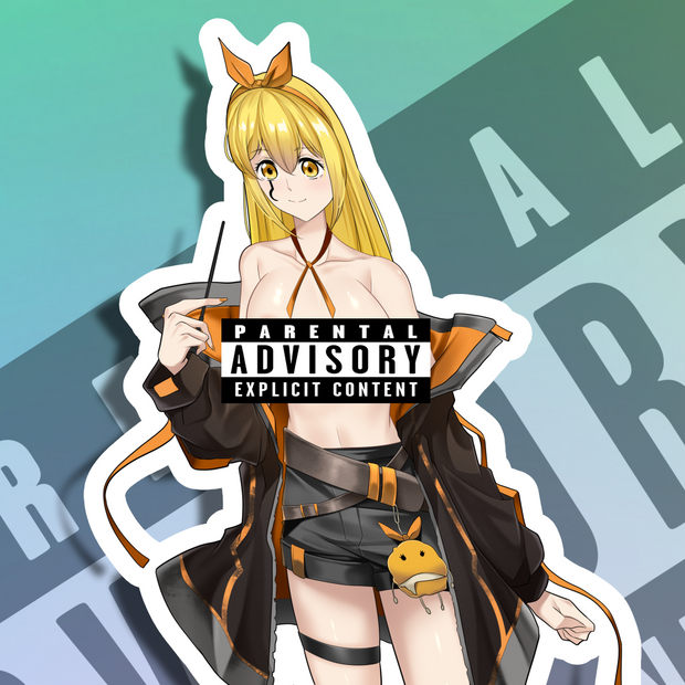 Lemon Irvine SE NSFW Full Body Kiss-Cut Vinyl Decal