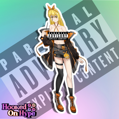 Lemon Irvine SE NSFW Full Body Kiss-Cut Vinyl Decal