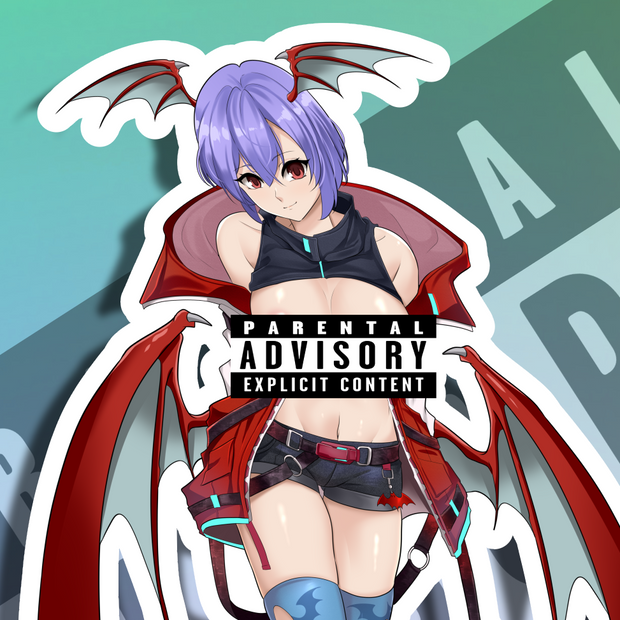 Lilith NSFW Full Body Kiss-Cut Vinyl Decal