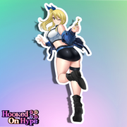Lucy Hearfilia SE Back View Full Body Kiss-Cut Vinyl Decal