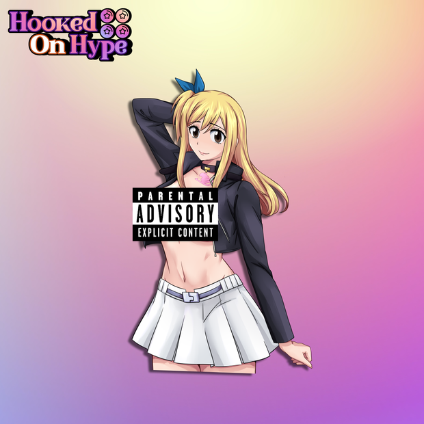 Lucy Hearfilia SE | Anime Sticker Decal (SFW & NSFW)