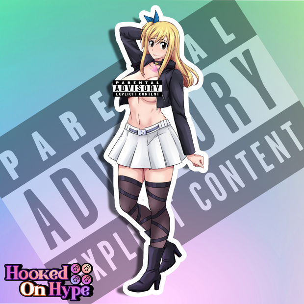 Lucy Hearfilia SE NSFW Full Body Kiss-Cut Vinyl Decal