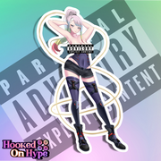 Lucy Kushinada SE NSFW Full Body Kiss-Cut Vinyl Decal