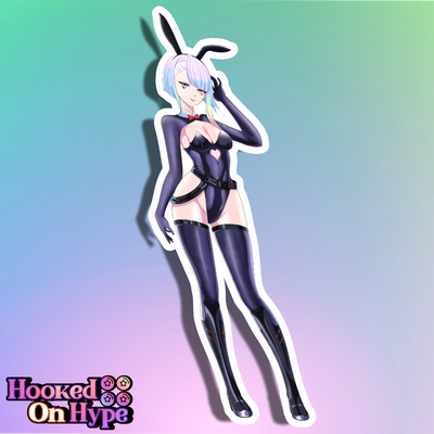 Lucy Kushinada Bunny Full Body Kiss-Cut Vinyl Decal