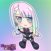 Lucy Kushinada Fumo Full Body Kiss-Cut Vinyl Decal