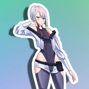 Lucy Kushinada Full Body Kiss-Cut Vinyl Decal