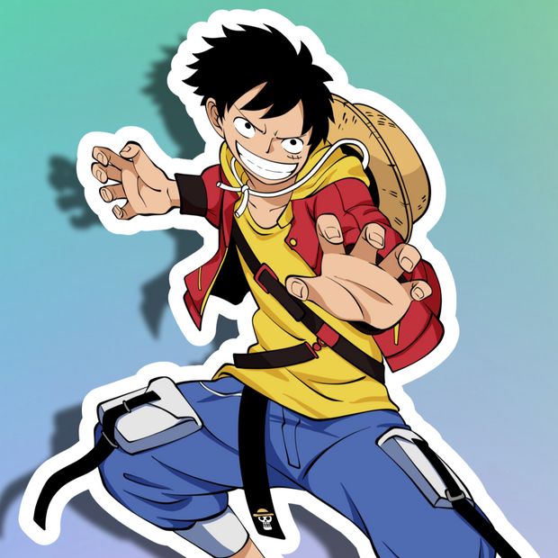 Luffy SE Full Body Kiss-Cut Vinyl Decal
