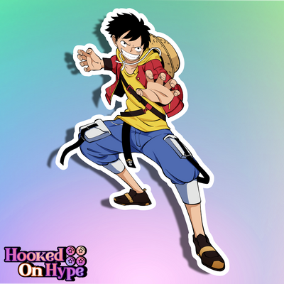 Luffy SE Full Body Kiss-Cut Vinyl Decal