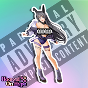 Mai Sakurajima SE NSFW Full Body Kiss-Cut Vinyl Decal