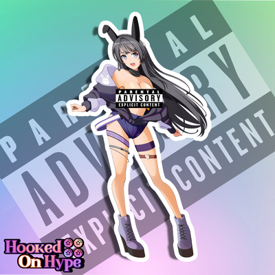 Mai Sakurajima SE NSFW Full Body Kiss-Cut Vinyl Decal