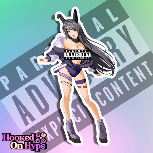 Mai Sakurajima SE NSFW Full Body Kiss-Cut Vinyl Decal