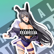 Mai Sakurajima SE NSFW Full Body Kiss-Cut Vinyl Decal