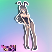 Mai Sakurajima Bunny Full Body Kiss-Cut Vinyl Decal