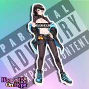 Maki Oze SE V2 NSFW Full Body Kiss-Cut Vinyl Decal