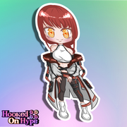 Makima SE Chibi Full Body Kiss-Cut Vinyl Decal