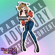 May SE NSFW Full Body Kiss-Cut Vinyl Decal