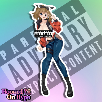 May SE NSFW Full Body Kiss-Cut Vinyl Decal