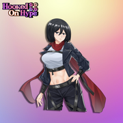 Mikasa SE | Anime Sticker Decal (SFW & NSFW)