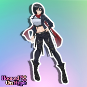 Mikasa SE Full Body Kiss-Cut Vinyl Decal