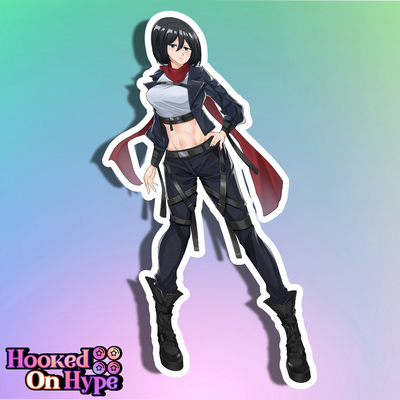 Mikasa SE Full Body Kiss-Cut Vinyl Decal
