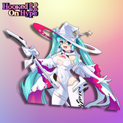 Hatsune Miku Race Queen | Anime Sticker Decal (SFW & NSFW)