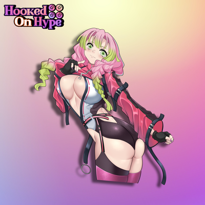Mitsuri Back View | Anime Sticker Decal (SFW & NSFW)