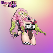Mitsuri Race Queen | Anime Sticker Decal (SFW & NSFW)