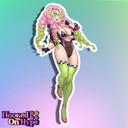 Mitsuri Race Queen Full Body Kiss-Cut Vinyl Decal