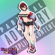 Momo Ayase SE NSFW Full Body Kiss-Cut Vinyl Decal