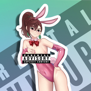 Momo Ayase Bunny NSFW Full Body Kiss-Cut Vinyl Decal