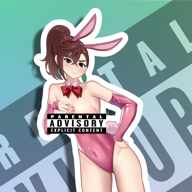 Momo Ayase Bunny NSFW Full Body Kiss-Cut Vinyl Decal