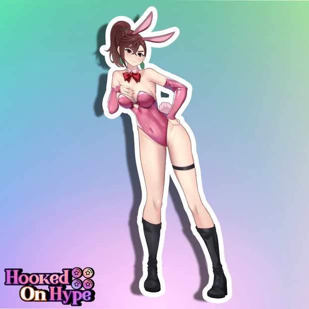Momo Ayase Bunny Full Body Kiss-Cut Vinyl Decal