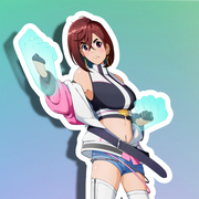 Momo Ayase SE V2 Full Body Kiss-Cut Vinyl Decal