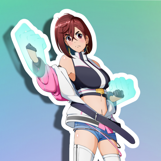 Momo Ayase SE V2 Full Body Kiss-Cut Vinyl Decal
