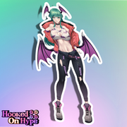 Morrigan Full Body Kiss-Cut Vinyl Decal