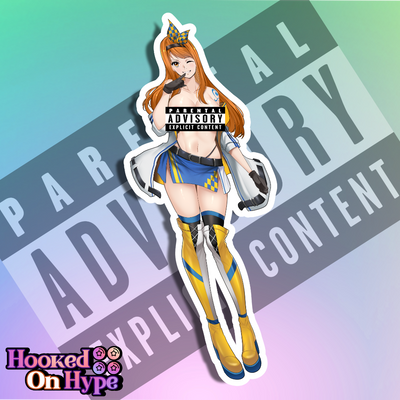 Nami Race Queen NSFW Full Body Kiss-Cut Vinyl Decal