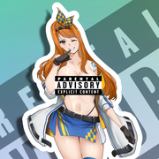 Nami Race Queen NSFW Full Body Kiss-Cut Vinyl Decal