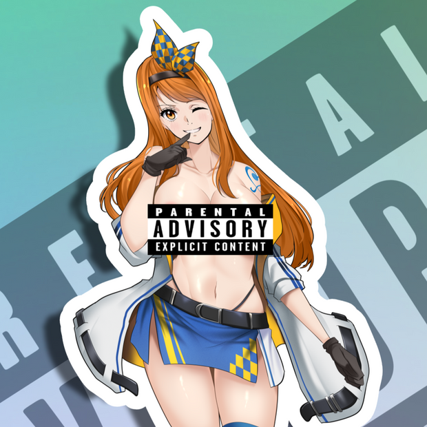 Nami Race Queen NSFW Full Body Kiss-Cut Vinyl Decal