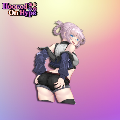 Nazuna Back View | Anime Sticker Decal