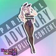 Nazuna Bunny NSFW Full Body Kiss-Cut Vinyl Decal