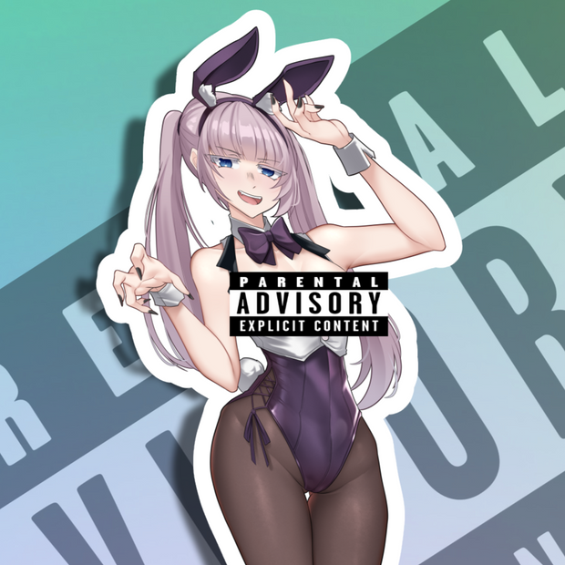 Nazuna Bunny NSFW Full Body Kiss-Cut Vinyl Decal