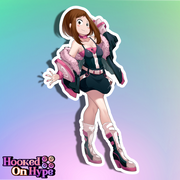 Ochaco Uraraka SE Full Body Kiss-Cut Vinyl Decal