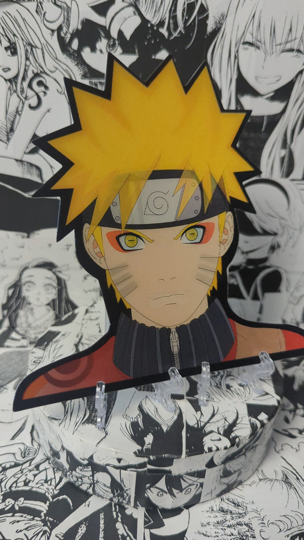 Naruto | 3D Anime Lenticular Motion Sticker Decal