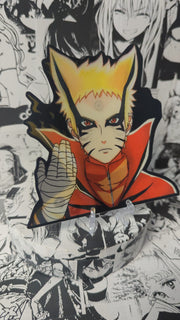 Naruto | 3D Anime Lenticular Motion Sticker Decal