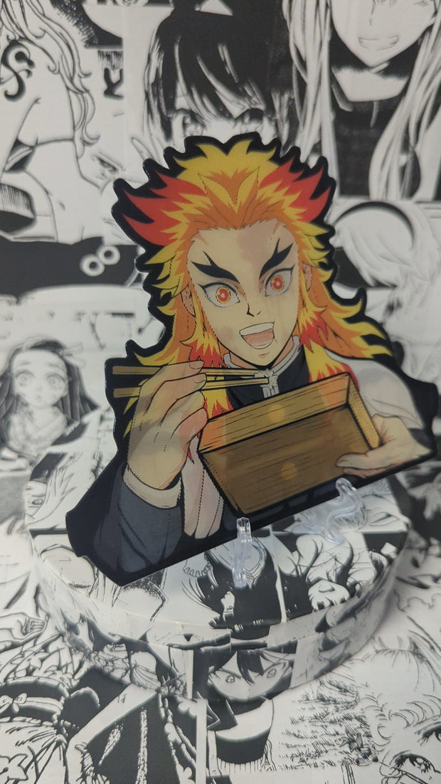 Rengoku | 3D Anime Lenticular Motion Sticker Decal