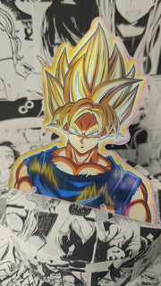 Goku | 3D Anime Lenticular Motion Sticker Decal